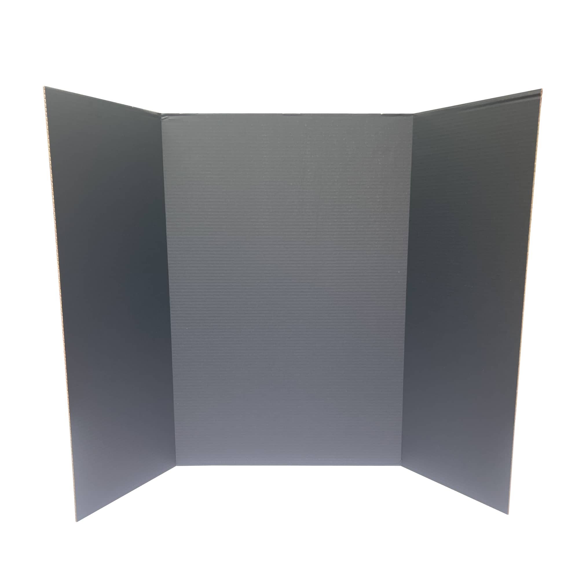 12 Pack: Corrugated Tri-Fold Display Board